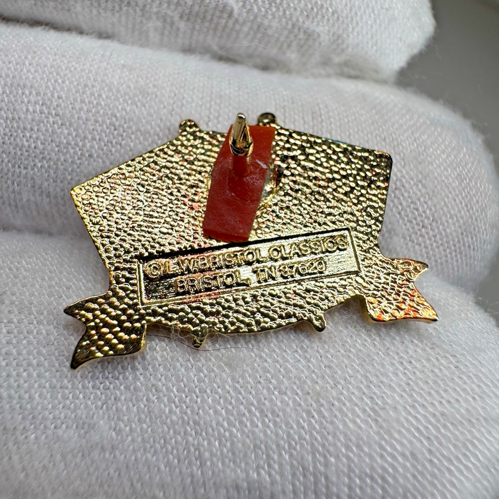 Washington & American Flag Collector's Ed. Lapel Hat Pin LW Bristol Classics Vtg - Picture 4 of 6